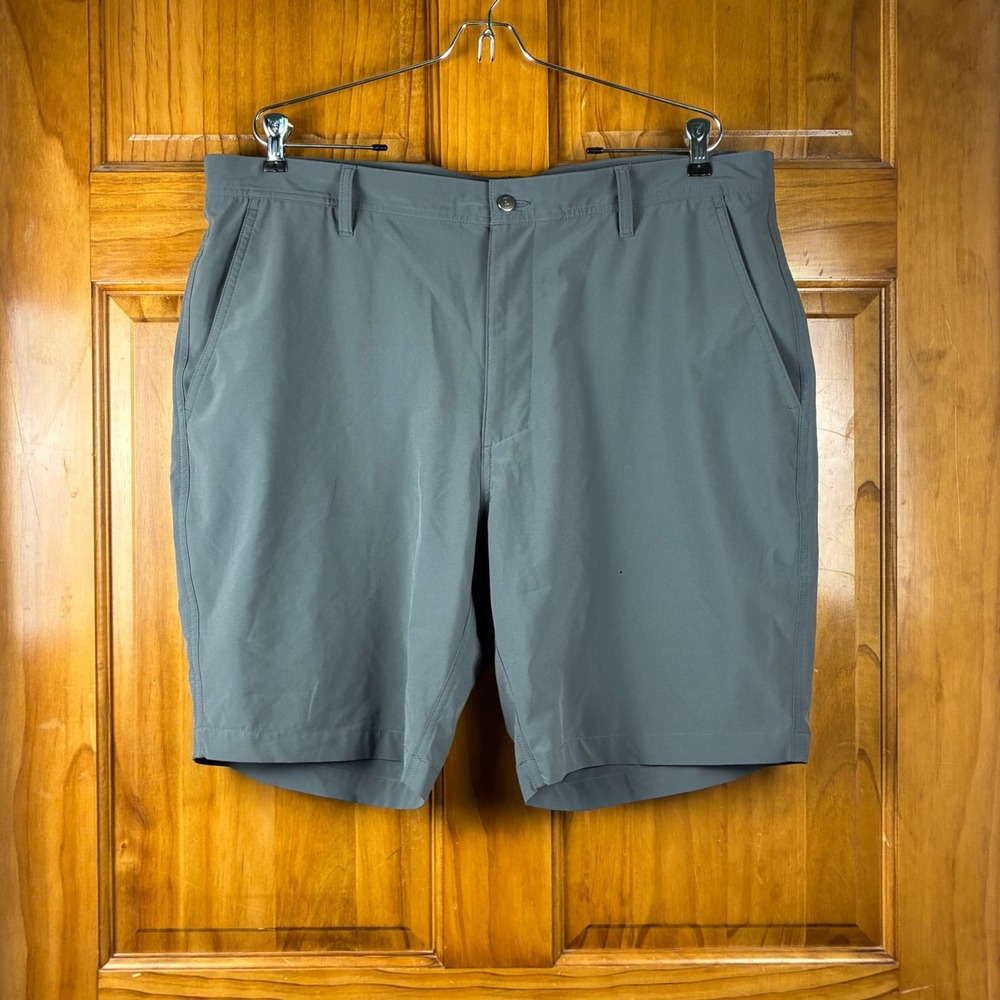 FootJoy Mens Performance Golf Shorts Gray W38 Stretch Flat Front Activewear
